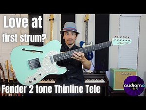 Fender LE Two Tone Thinline Tele - What's not to love?