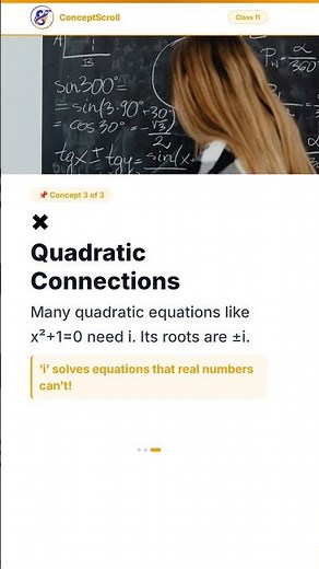 Complex Numbers and Quadratic Equations, Class 11 Maths | Chapter 5 | Class 11 Maths | NCERT | Conce