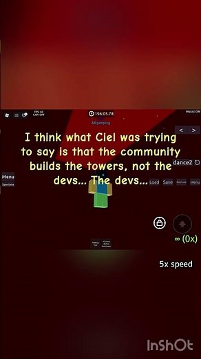 [Mobile / AJ 12th Unreal] Tower of Spiralling Fates (ToSF) All-Jumped [TEA] #shorts