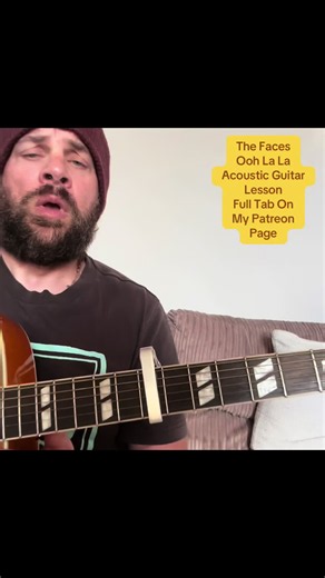 The Faces-Ooh La La-Acoustic Guitar Lesson #TheFaces #guitarlessonsforbeginners #acousticguitarlesson #tiktokguitar #guitartutorial @indiebritpop90s80s🇬🇧👟🕺🎸 @70sMusic