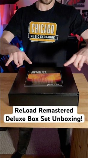 Metallica ReLoad Remastered Deluxe Box Set Unboxing!