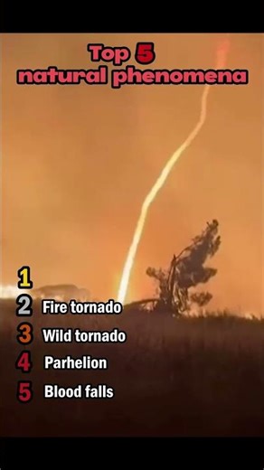 Top 5 natural phenomena #ytshorts #yt #shorts #youtubeshorts #shortvideo