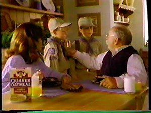 Quaker Oatmeal "Boy Scouts" Commercial - 1991