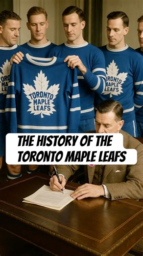 The History of the Toronto Maple Leafs. #history #nhl #hockey #evolution