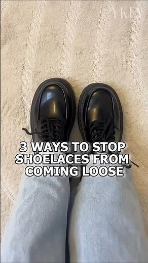 3 Ways to Stop Shoelaces From Coming Loose