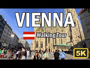 Walking Tour Vienna Austria: Historic City Center (5K 60FPS) #vienna #wien #austria #walkthrough