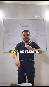 Tipos de flebitis #profemarco #fypシ゚viralシ #medicina #enfermeria | Profe. Marco