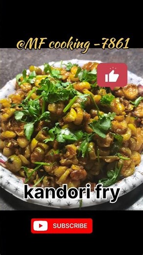 kandori fry recipe # donda fry # 5 minutes recipe #