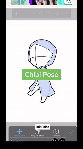 Chibi Pose Ideas and Tutorials on ibisPaint