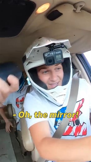 We drove a mini van on our dirt bike track! | CboysTV