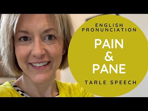 Learn to Pronounce PAIN & PANE - American English Homophone Pronunciation Lesson #learnenglish