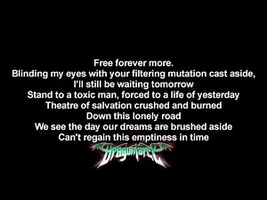DragonForce - The Warrior Inside | Lyrics on screen | HD
