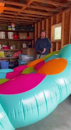 Inflatable Pool Float Disaster!