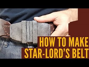 How to Make a Star-lord Belt w/ Template [Star-Lord Cosplay from Guardians of the Galaxy]