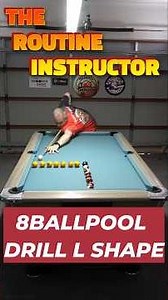 8 Ball Pool Drill for Perfect Cue Ball Control #8ballpool #cueballcontrol #pooldrills