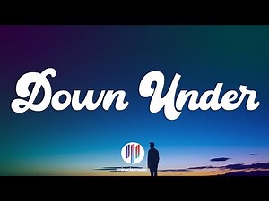 Men At Work - Down Under (Lyrics)
