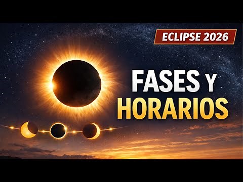 Total Solar Eclipse 2026 in Spain: Phases and Exact Times