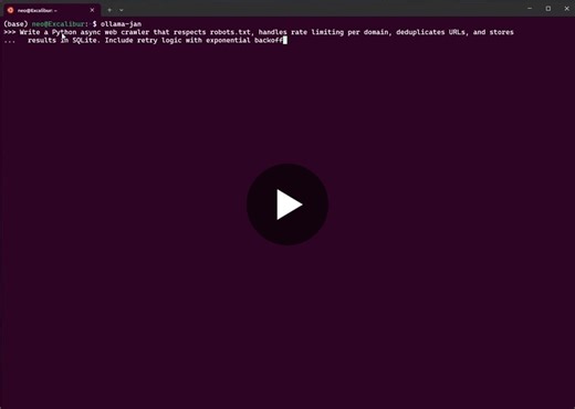 Write a Python async web crawler that respects robots.txt, handles rate limiting per domain, deduplicates URLs, and stores results in SQLite. Include retry logic with exponential… | Philip Leach