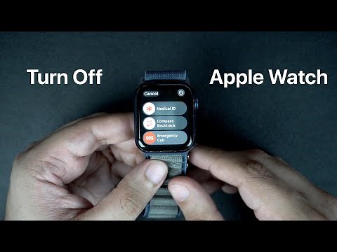 How To Turn Off Apple Watch