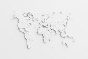 Carte du monde à imprimer