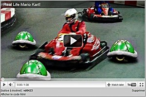 [vidéo] Mario Kart dans la vraie vie et sans Remi Gaillard