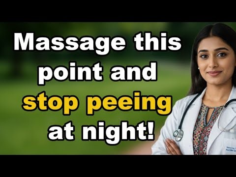 Seniors, Massage THIS Point for 3 Minutes to Stop Peeing at Night –Sleep Through the Night Naturally
