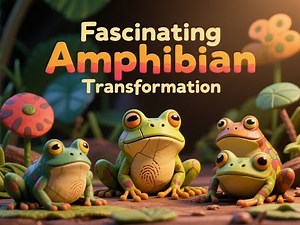 Fascinating Amphibian Transformation | Amphibian Transformation | Frog Metamorphosis | Salamander