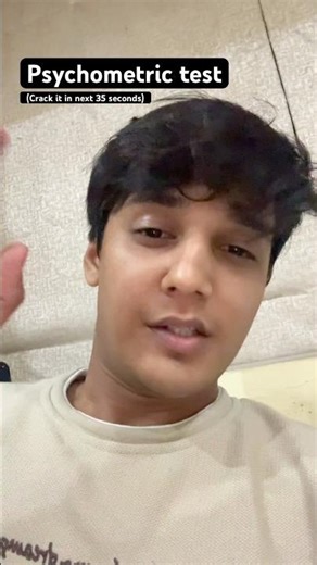 Psychometric test best hack