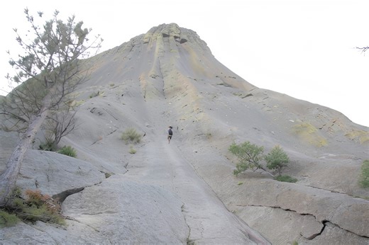 Climbing Devil's Tower "The Teachers Lounge"