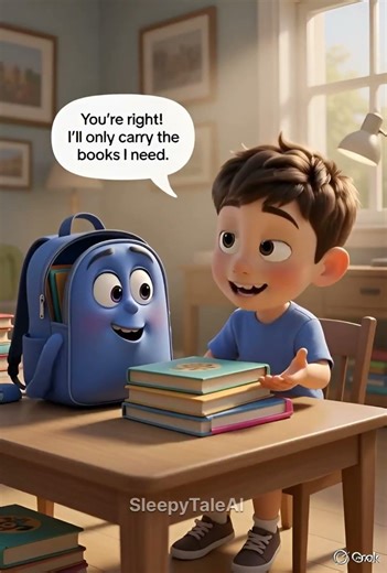 My School Bag Complained! 😱🎒 | Animated Moral Story for Kids. #morallesson .#shortstories.