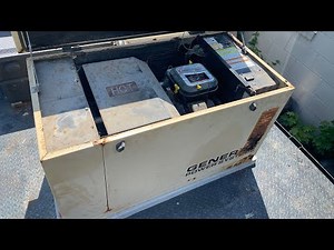 Generac 15 kw generator test start