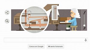 Bartolomeo Cristofori, il doodle per il precursore del pianoforte