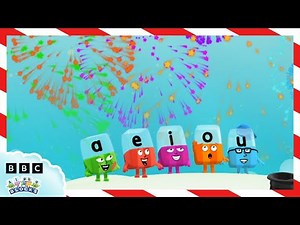 New Year Firework Spectacular! 🎊🎉 | Learn to Read and Write | Alphablocks