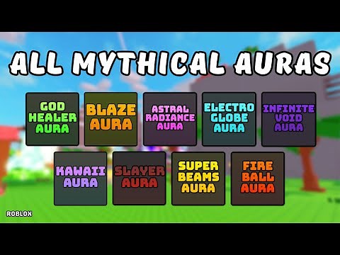 How To Get All Mythical Auras in Find The Auras (420) | Roblox