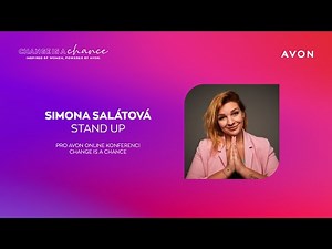 Stand-up komičky Simony Salátové #changeisachance​​​