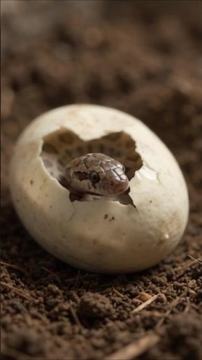 Inside a Snake Egg: From Embryo to Hatching | 3D Wildlife Animation #seasnake