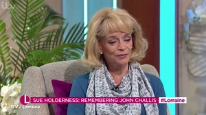 John Challis: Sue Holderness recalls last meeting with co-star