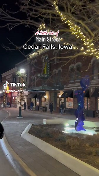 Exploring Main Street Cedar Falls, Iowa