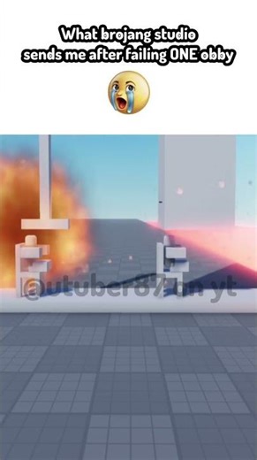 what bro sends me after failing ONE obby | #roblox #shorts