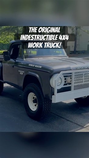 America's first mass-produced civilian off-roader was this 1965 Dodge Power Wagon 440 V8! #Dodge