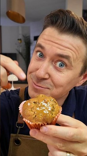 ASMR Fluffy Pumpkin Muffins 🎃🧁🍂 #pumpkinmuffins #fallbaking #easyrecipe