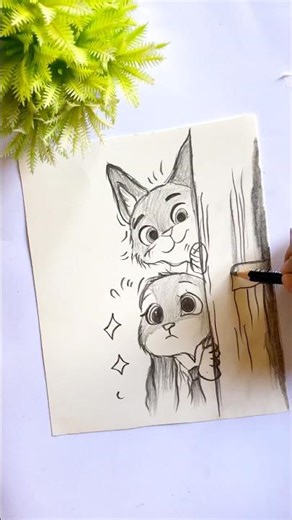 Cartoon satisfying drawing | Sketch #drawing #art #subscribe #subscribers #sketch #foryou #shorts