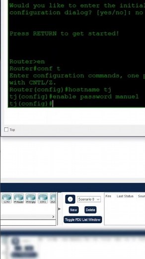 First Steps in Cisco Router Configuration #shorts #tech