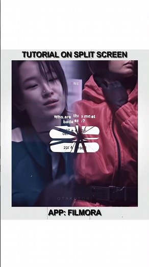 Split Screen Tutorial in Filmora! 🔥 Easy Viral Editing Trick #shorts