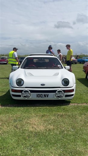 See more Fords like this at our Duchy Ford Show Weekend, May 16th & 17th, at Watergate Bay Touring Park, Newquay, Cornwall, TR8 4AD - 🔗 in bio for tickets and camping #classicford #cornwall #trending #carshow #ford FORD RS200