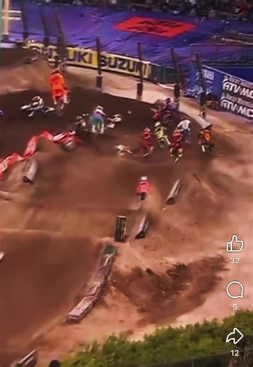 Insane Crash Highlights from A1 Supercross Racing