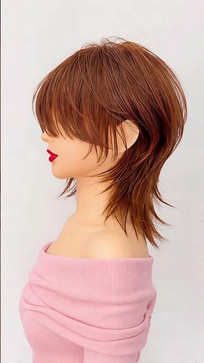How to Get the Perfect Wolf Cut: Step-by-Step Transformation! ✂️ #cuttinghair