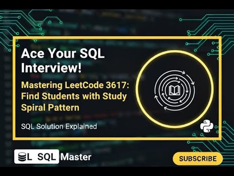 Find Students with Study Spiral Pattern – LeetCode 3617 Explained (PostgreSQL Tutorial)