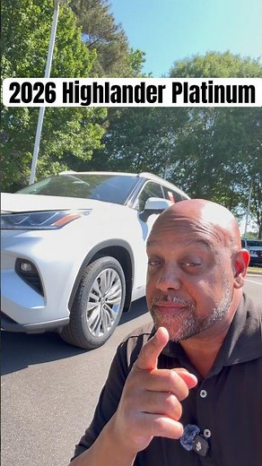 2026 Toyota Highlander Platinum: 5 Things you may not know