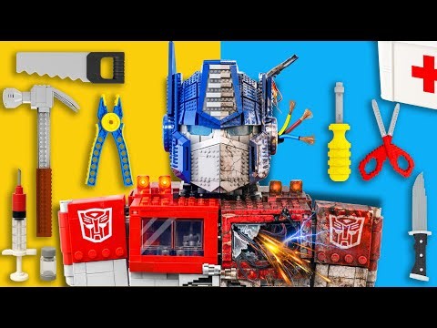 LEGO Repair: I Fixed LEGO Optimus Prime in Autobot | FUNZ Bricks